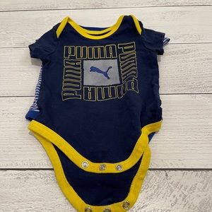PUMA onesie 0-3 Months